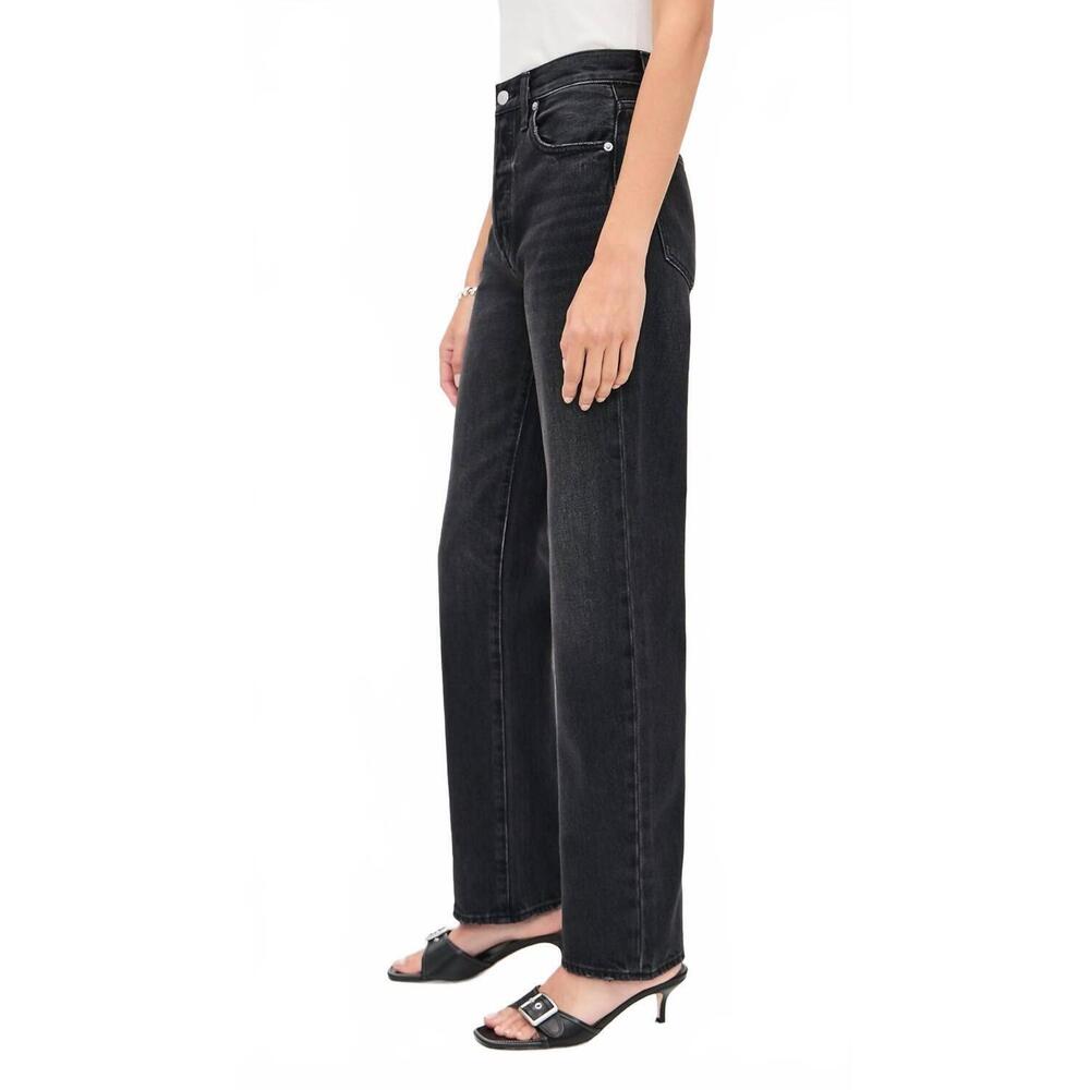 NEW PISTOLA cassie super high rise straight jeans in stormy - Picture 5 of 6